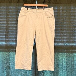 Madewell Perfect Vintage Wide-Leg Crop Jean